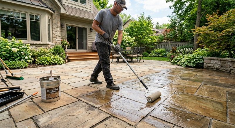 Courtyard Sealing in Alpharetta, GA