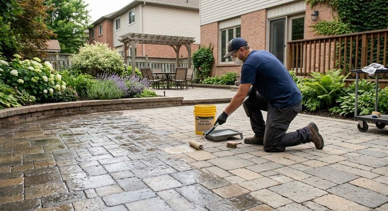 Porch Concrete Sealing in Puyallup, WA